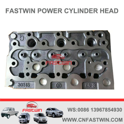 FASTWIN POWERK6B Diesel Engine Bare Cylinder Head for Kubota  Factory  Car Spare Parts & Auto Parts & Truck Parts with Higher Quality Made in China