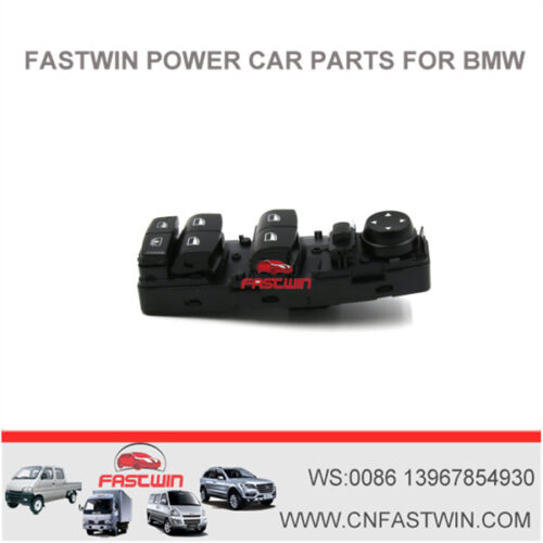 FASTWIN POWER Car Window Master Switch Control Black 61319218481 For BMW E60 E61 5 series 6-Series F06 Gran Coupe 2011-2017 WWW.CNFASTWIN.COM