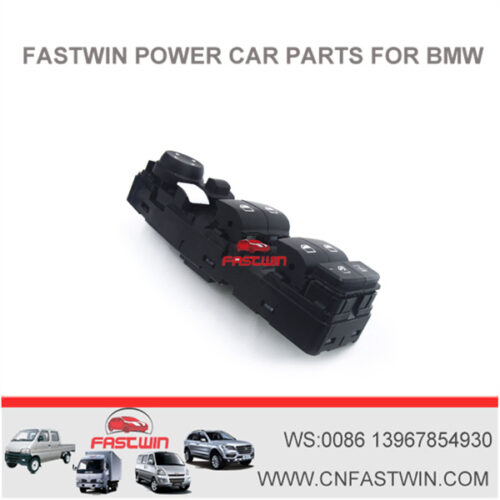 FASTWIN POWER Car Window Master Switch Control Black 61319218481 For BMW E60 E61 5 series 6-Series F06 Gran Coupe 2011-2017 WWW.CNFASTWIN.COM