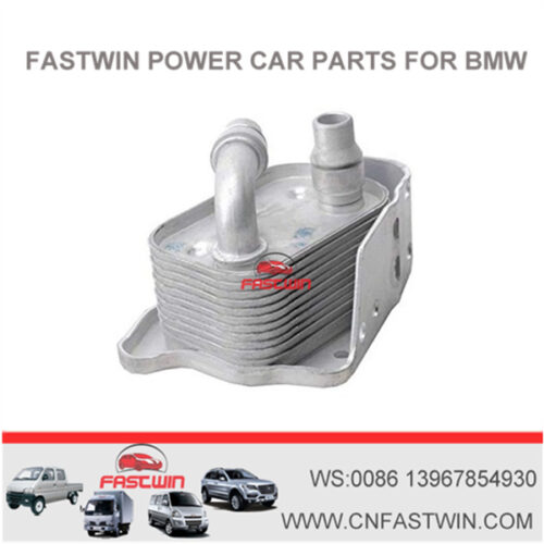 FASTWIN POWER Aluminum Oil Cooler For BMW E46 E60 E90 X3 X1 E81 E87 316i 318i 11427508967 WWW.CNFASTWIN.COM OEM QUALITY MADE IN CHINA