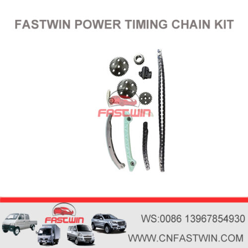 FASTWIN POWER L4 Timing Chain Kit Fits For Ford Focus Ecosport Mazda MX-5 2.0L Duratec 05-11 with Gears