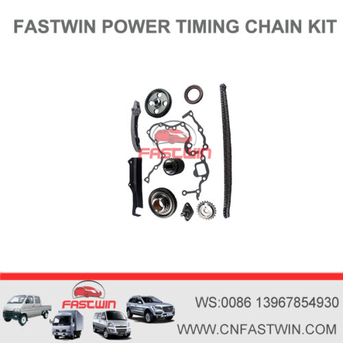 FASTWIN POWER Timing Chain Kit For Mitsubishi Pajero Delica 2.8l 4m40 Single Row Chain 00-04