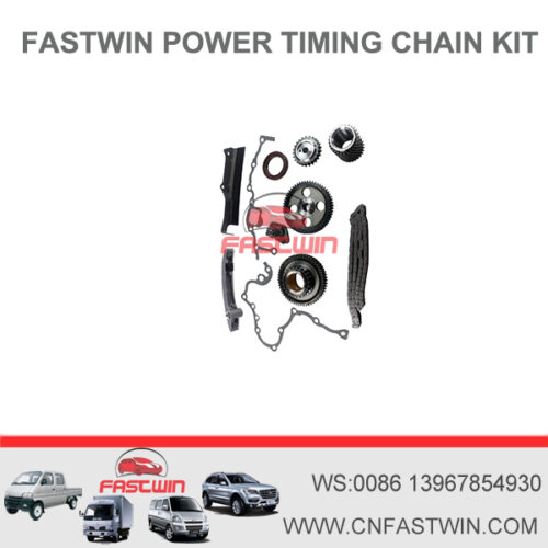 FASTWIN POWER Timing Chain Kit For Mitsubishi Pajero Nk Nl Nm 4m40t Triton Double Row Chain