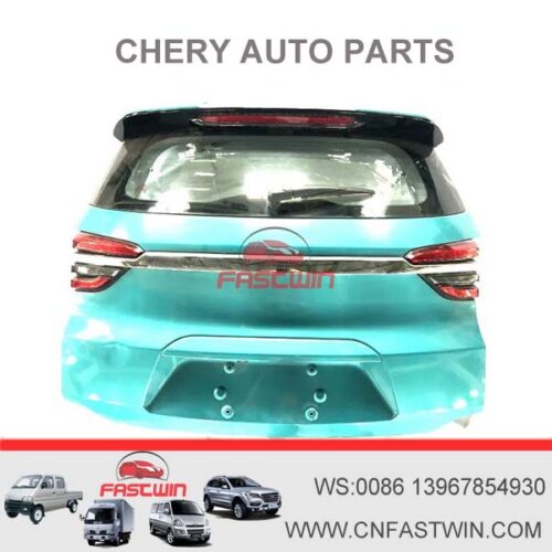 509000553AADYJ chery automobile Tiggo 4 pro 5x tail gate back door trunk lid assembly with tail lamp