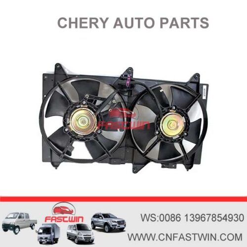 auto spare parts S21-1308010AB 12V Radiator Cooling Fans electric radiator assembly fit for CHERY A1 QQ6